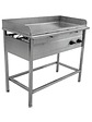 Churrasquera a Gas 50×100 cm en Acero Inoxidable Cousiño