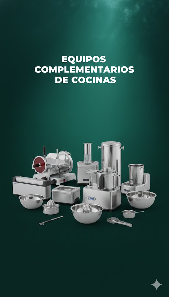 EQUIPOS COMPLEMENTARIOS DE COCINA