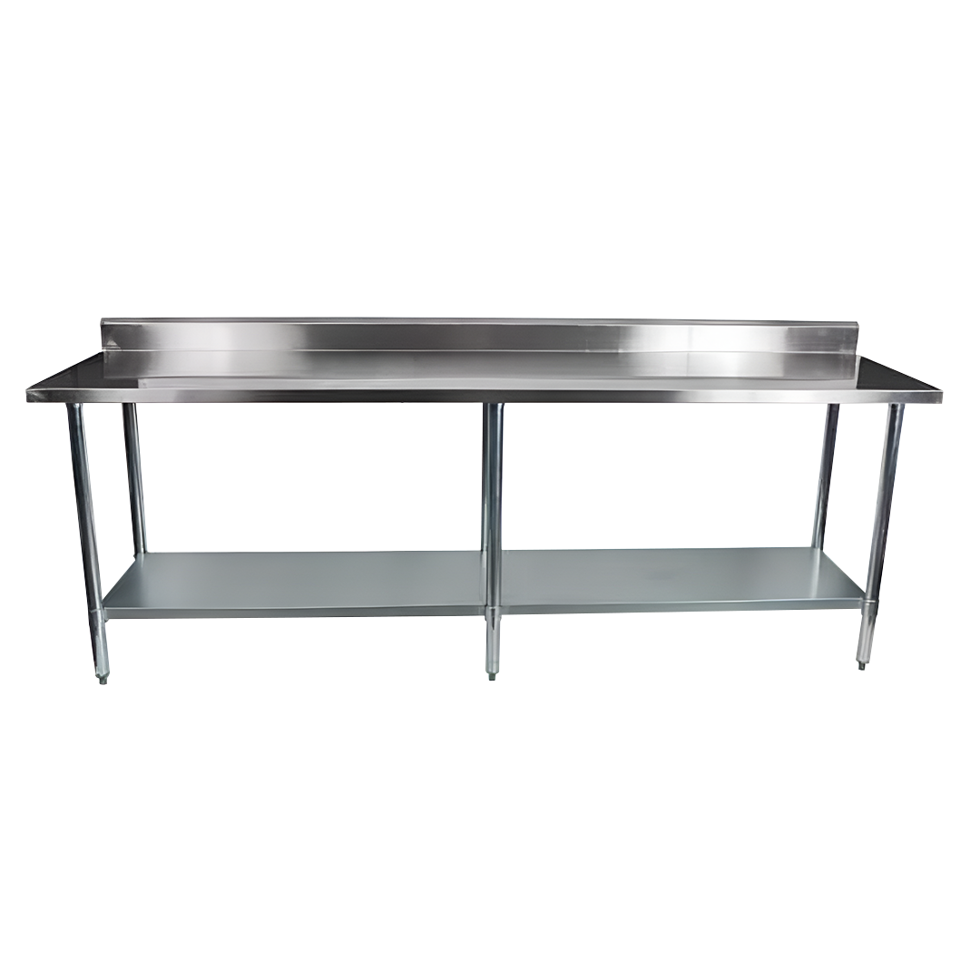 MESON MURAL ITA WT 2000 4H INOX. 2000X60x85, REPISA Y PATAS EN ACERO GALVANIZADO